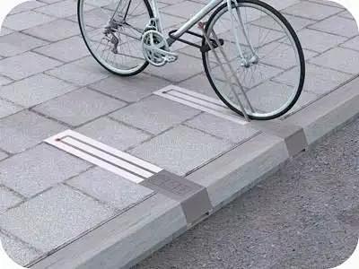 自行车停车架居然这么有创意