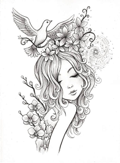 素描,简笔画