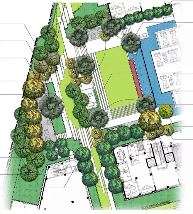 公园景观平面图-花瓣网|陪你做生活的设计师 | / 北林