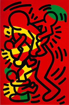 涂鸦大师keithharing