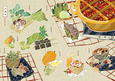 舌尖上的中国----手绘