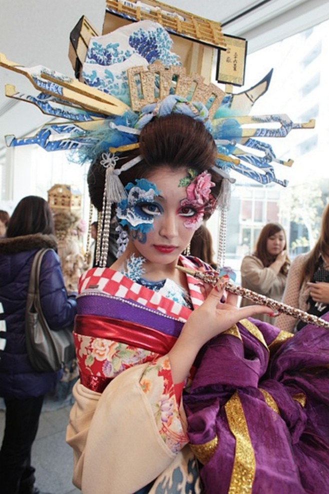 花魁日本艺妓美女cosplay古装中国风