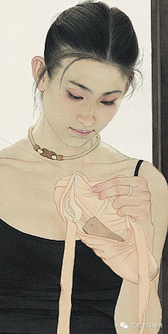 com 【国画】何家英工笔人物画_长篇视觉_百度空间 hi.baidu.