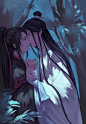 魔道祖师 啾啾 魏无羡x蓝忘机 画师:涼玖