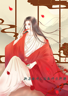 古风插画-花瓣网|陪你做生活的设计师 | 古风 雪梅