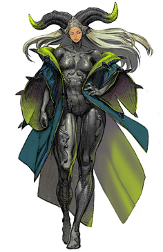 龙人女