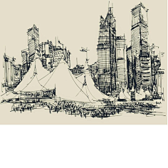 手有余香采集到建筑速写