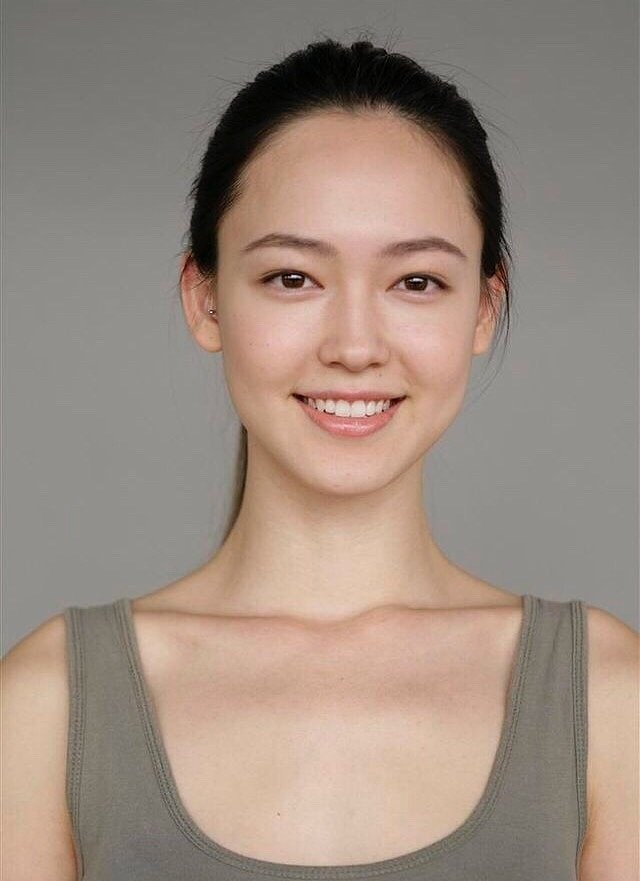 国际名模 Fiona Fussi,中国香港和奥地利混血,1