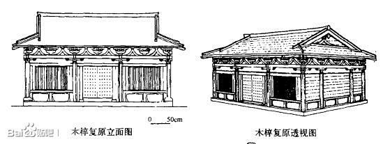 木椁复原图