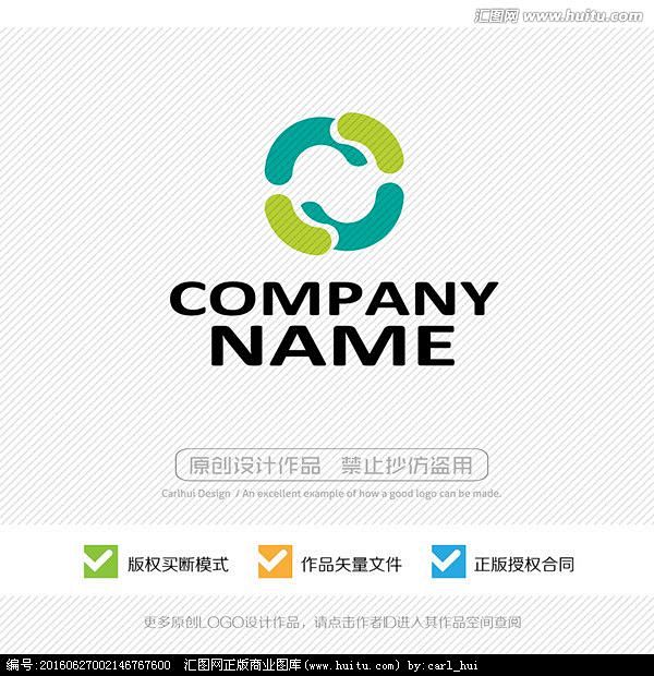 logo设计标志设计商标标识互联logo科技园区logo生物科技公司logo医药