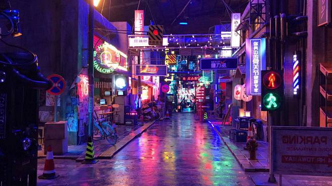 s-赛博朋克-故障艺术