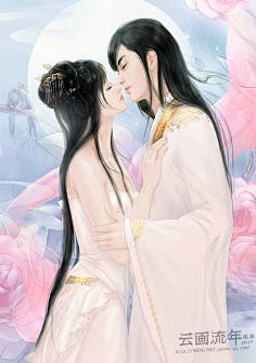 古装美女转手绘-花瓣网|陪你做生活的设计师 | 点击源