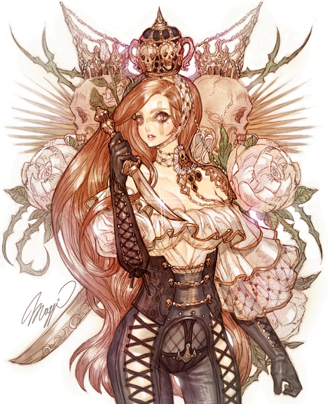 画师|maggi/an jeong-won