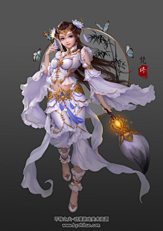 中式角色原画-花瓣网|陪你做生活的设计师 www.byzhihuo.