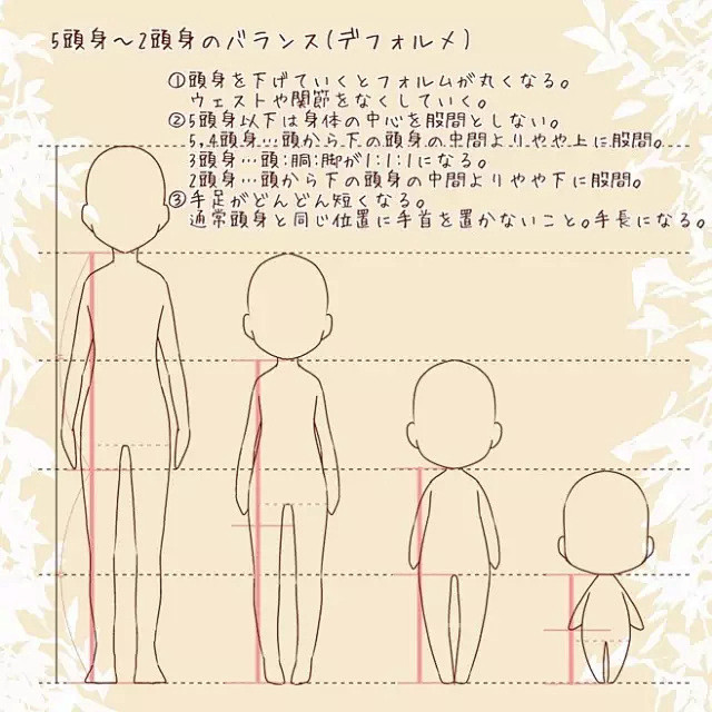 绘画参考人体参考人体比例男女差异等方面的内容