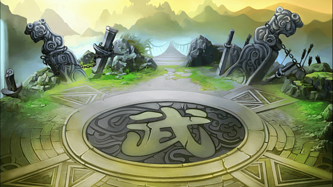 【原画】游戏场景(仙侠)