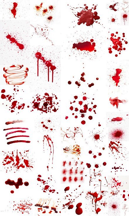 pse血迹相关素材高清图片小面积喷溅的血链接
