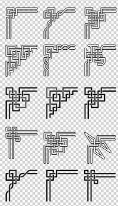 中式花纹-花瓣网|陪你做生活的设计师 | 中秋节 边框
