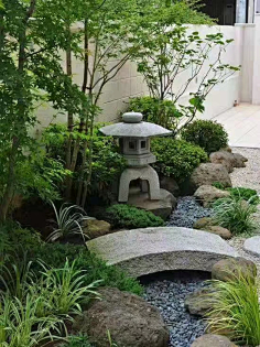 花园意向库采集到日式庭院造景