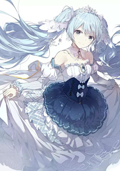 君湫月「封面素材」采集到二次元少女