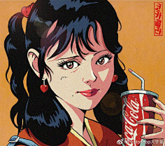 插画丨80年代复古漫画风插画,一起来感受一下跨越年代的流行!