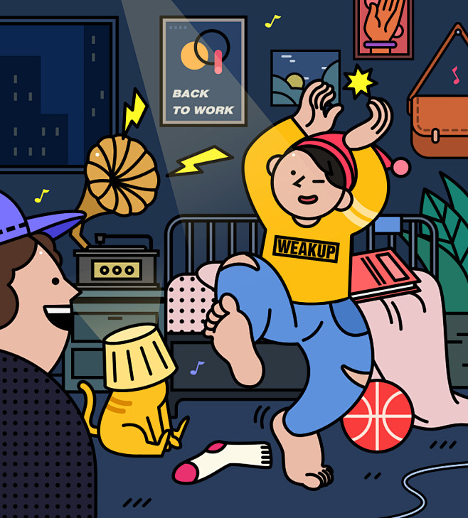 2019-描边插画