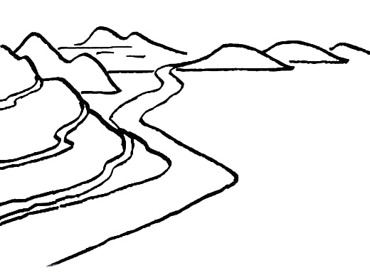 简约线条小图案
