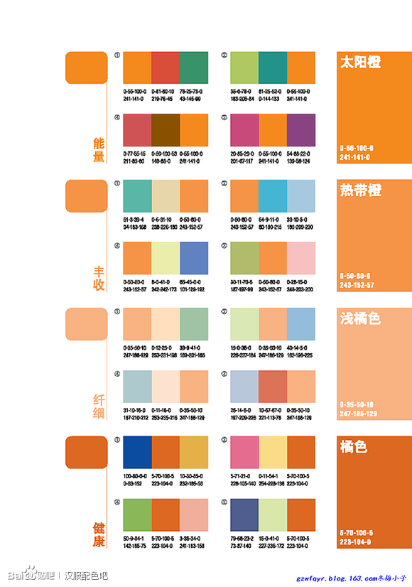 com [07-15]【图楼】色卡 配色方案 设计 sai 动漫(看一看,瞧一瞧)