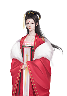 古风美女立绘