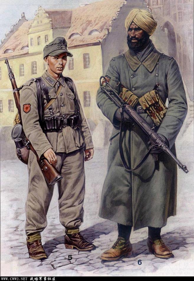 发点外国大师绘制的二战德军士兵彩绘图标题要长by你们没良知