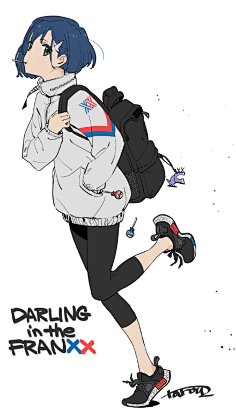 国家队darling in the franxx