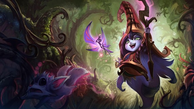 转自leagueoflegends仙灵女巫露露原画技能介绍等等lol吧百度贴吧