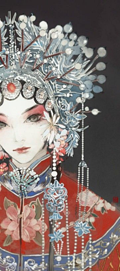 人物插画--戏子