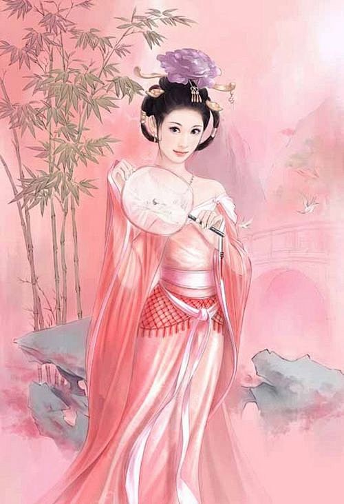 唯美古装美女手绘图片倾我一世繁华4