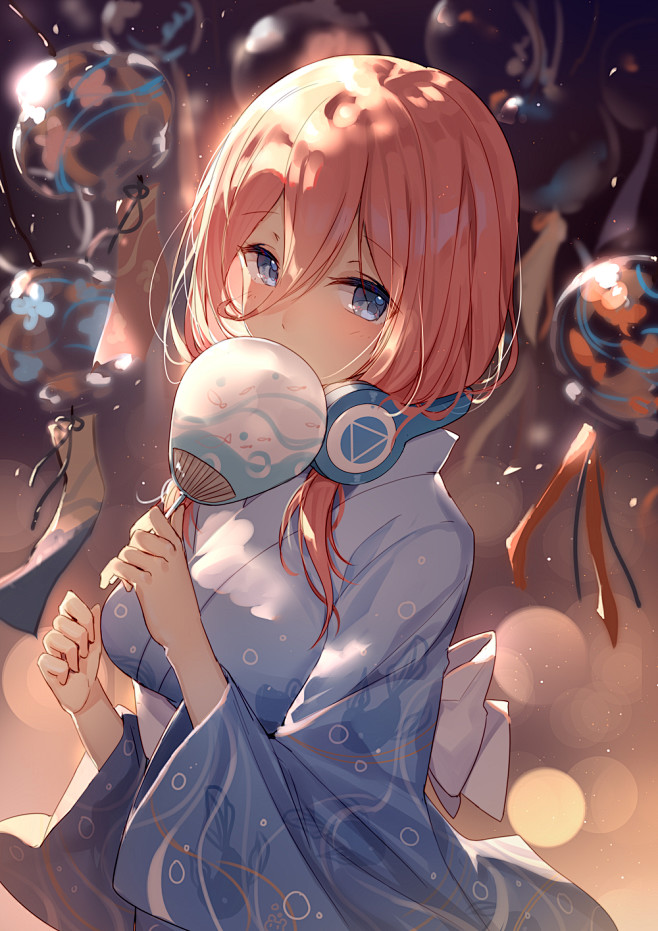 五等分の花嫁夏の终わりbison仓鼠的插画pixiv