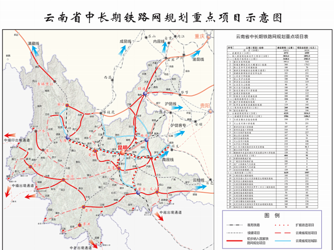 云南最新铁路规划看看满意不看图云南铁路吧百度贴吧