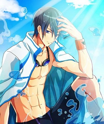 free男子游泳部!