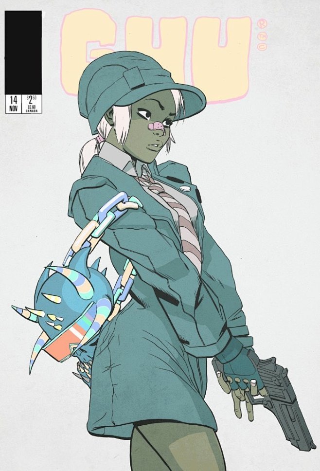 tank girl(jamie hewlett)