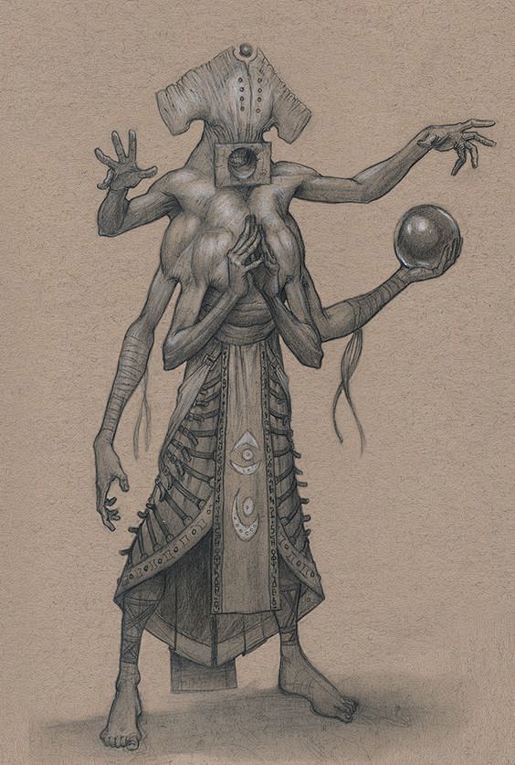 【cg怪物】克鲁苏 不可名状 恶魔 魔鬼
