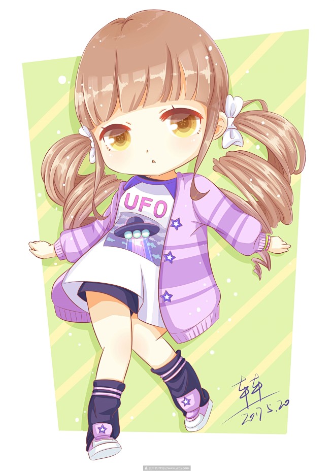 520快乐_Q版_绘画艺术_云艺帆教育