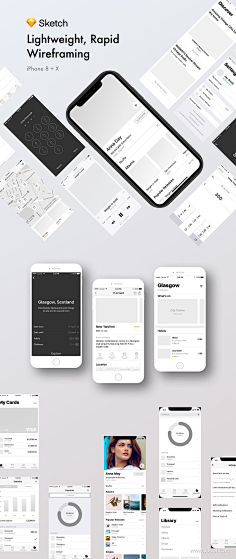 页面app手机动画造型图片