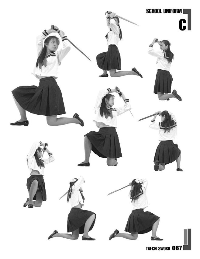 女性pose