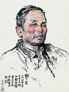 杨之光人物画