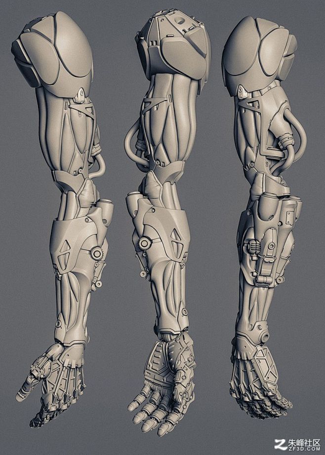机甲大师marco携众多机甲作品来袭3d作品朱峰社区3d新闻