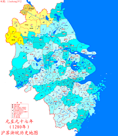 沪苏浙皖历史地图