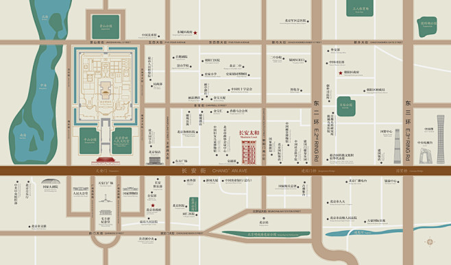 区位-花瓣网|陪你做生活的设计师 长安太和二期区位图