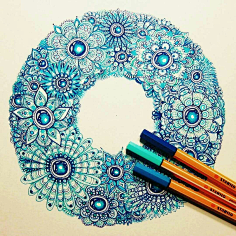 花朵禅绕