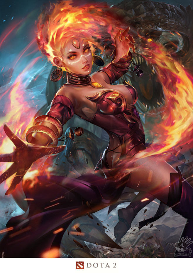 dota2火女