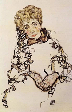 y艺术家埃贡席勒egonschiele