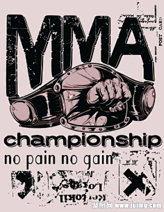 com mma综合格斗海报图片 juimg.com